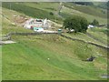 Construction works at Withens Clough Reservoir