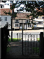 View from the churchyard gate