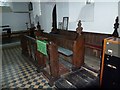 All Saints, Blyford: choir stalls