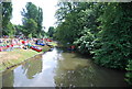 River Wey, upstream, Guildford