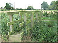 Footpath crossing Short Lane