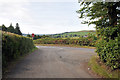 Road junction near Lesmahagow