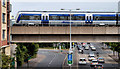 Elevated train, Belfast