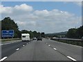 M5 Motorway - route confirmatory sign north of junction 12