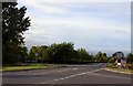 The A40 crosses the B4009