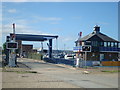 Bridge over the lock, Chatham Marina