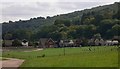 Approaching Seaford College from the west