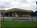 Filling station at Liphook Services on eastbound A3