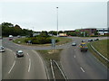 Roundabout on the A338