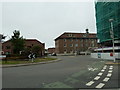 Looking from Lansdowne Road across the roundabout towards Madeira Road