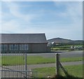 The yard of Ysgol Crud y Werin, Aberdaron