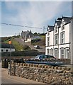 The steep climb west from Aberdaron