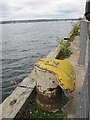 Bollard by the dock