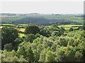 Panorama from a spoil heap at the Langley Barony Lead Mine (3: SSW)