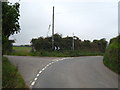 Road junction at Higher Gear