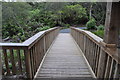 Walkway from the waterfall viewing platform to the car park