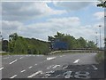 M48 Motorway - entry slip road, junction 1