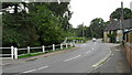 Approaching the junction of the B1124  with Bungay Road