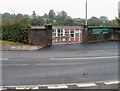 Vehicle entrance to Millbrook Primary School, Bettws