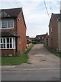 Houses in Bredfield village centre