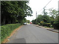 Road passing Bredfield parish church