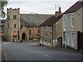 The end of West Street and the Methodist church