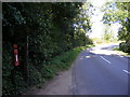 B1120 Badingham Road & Brabling Green Postbox