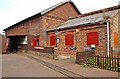 Telford Steam Railway loco shed & tram shed