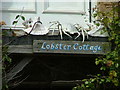 Sign for Lobster Cottage