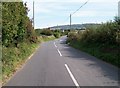 The B4417 between Hebron Stores and Tegfan Garage, Penygroeslon