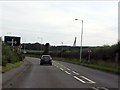 A449 approaches the B4189 junction