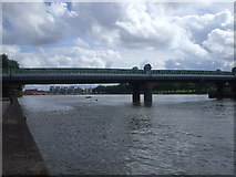 TQ2475 : Putney railway bridge by John Lord
