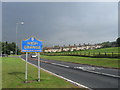 High Grange village entrance sign