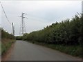 Pylon seen from Whiston Road