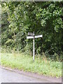 Roadsign on Hawthorn Road