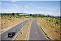 Leybourne by-pass looking north