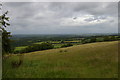 Looking north-eastwards above Rhyd-yr-Onw