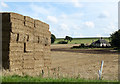 2010 : Baled straw and The Firs Farm