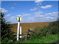 Pipeline Marker near Easington