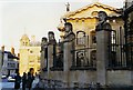 Busts of ancient philosophers and emperors around Sheldonian Theatre, Oxford