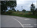 Lane junction near Butterhill