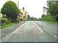 Bus stop next to the Alison Arms