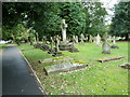 St Paul, Sarisbury Green- crosses in the churchyard