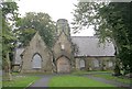 Dean Road Cemetery Chapels - rear view