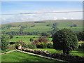 View from Middleside across the River West Allen Valley