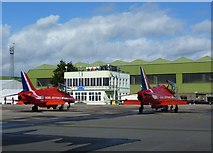 NO4520 : Red Arrows at Leuchars by kim traynor
