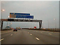 M6 Northbound, Approaching The Thelwall Viaduct