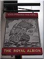 The Royal Albion, Pub Sign, Maidstone