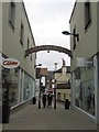 Alley in Fremlin Walk Shopping Arcade