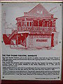 Information Board on Tom Thumb Theatre